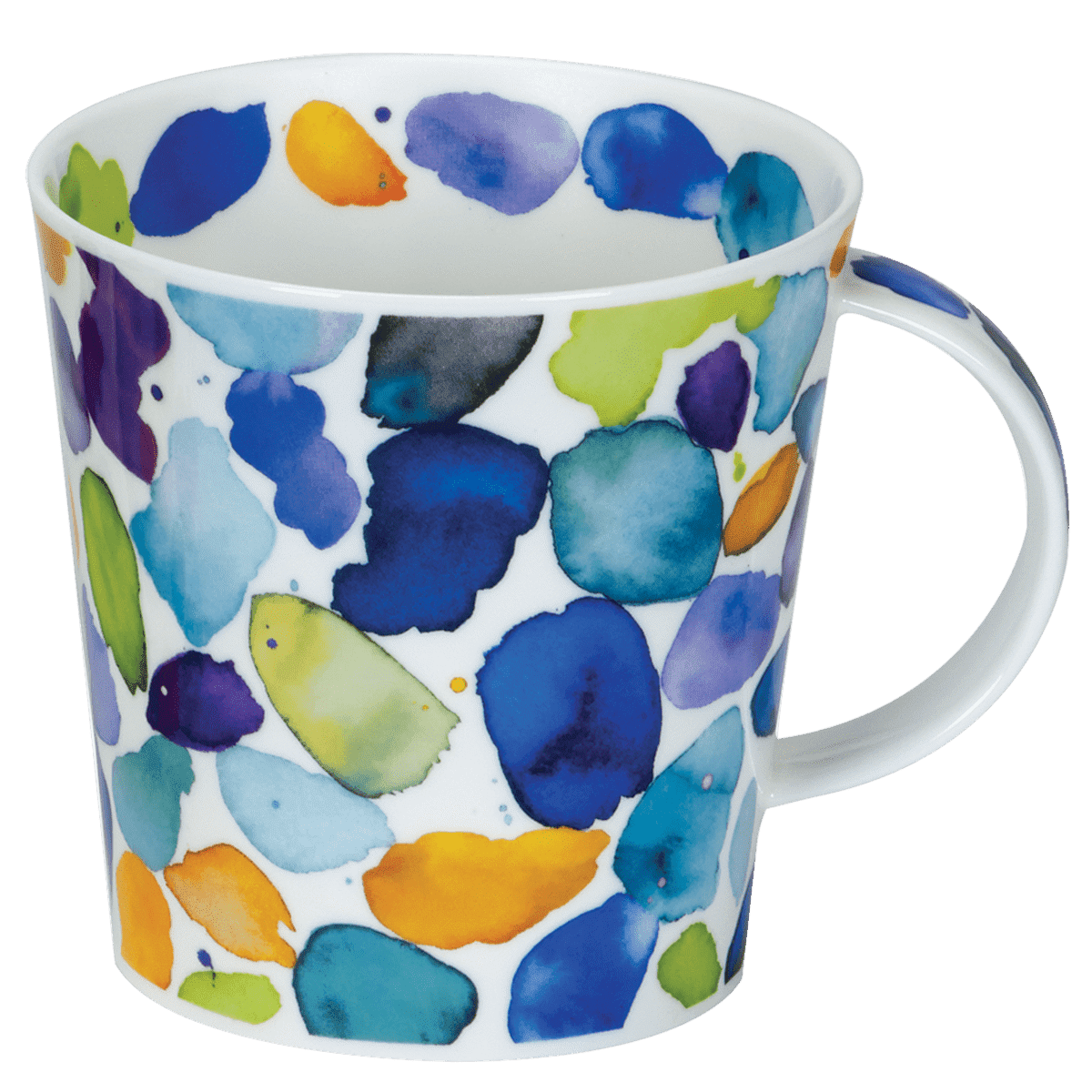 Tasse à Thé Et Soucoupe Dunoon Whoops Islay En Porcelaine Fine - Capacité 0.35 L, Design Coloré Et Moderne - 5