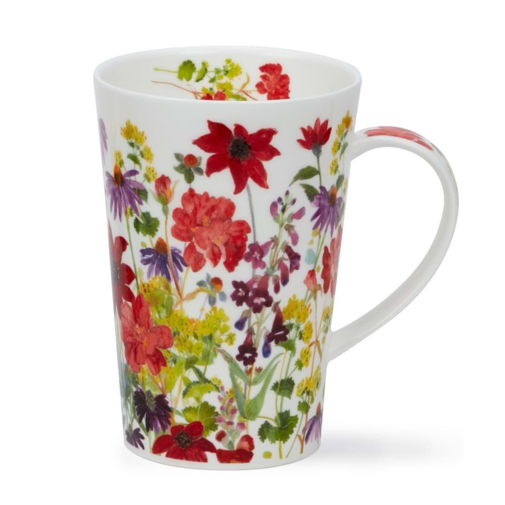 Bild von Dunoon Shetland Mug Only Cottage Border Red