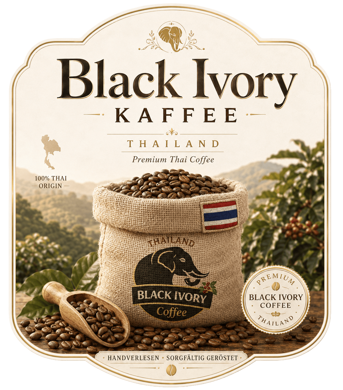 Black Ivory Kaffee
