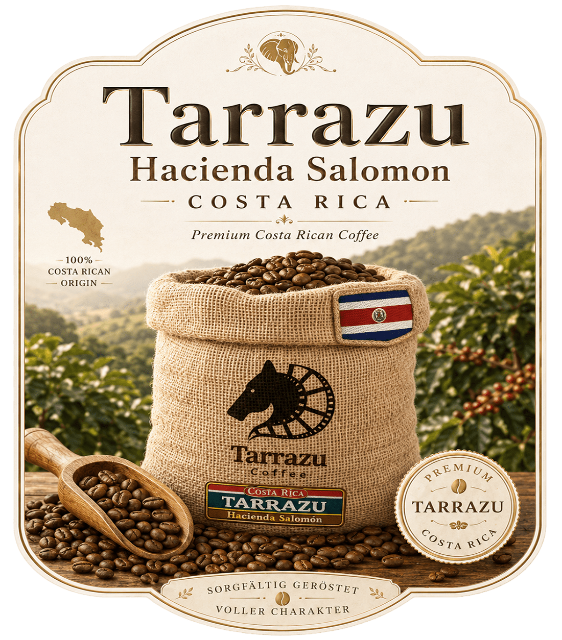 Costa Rica Tarrazu Hacienda Salomon