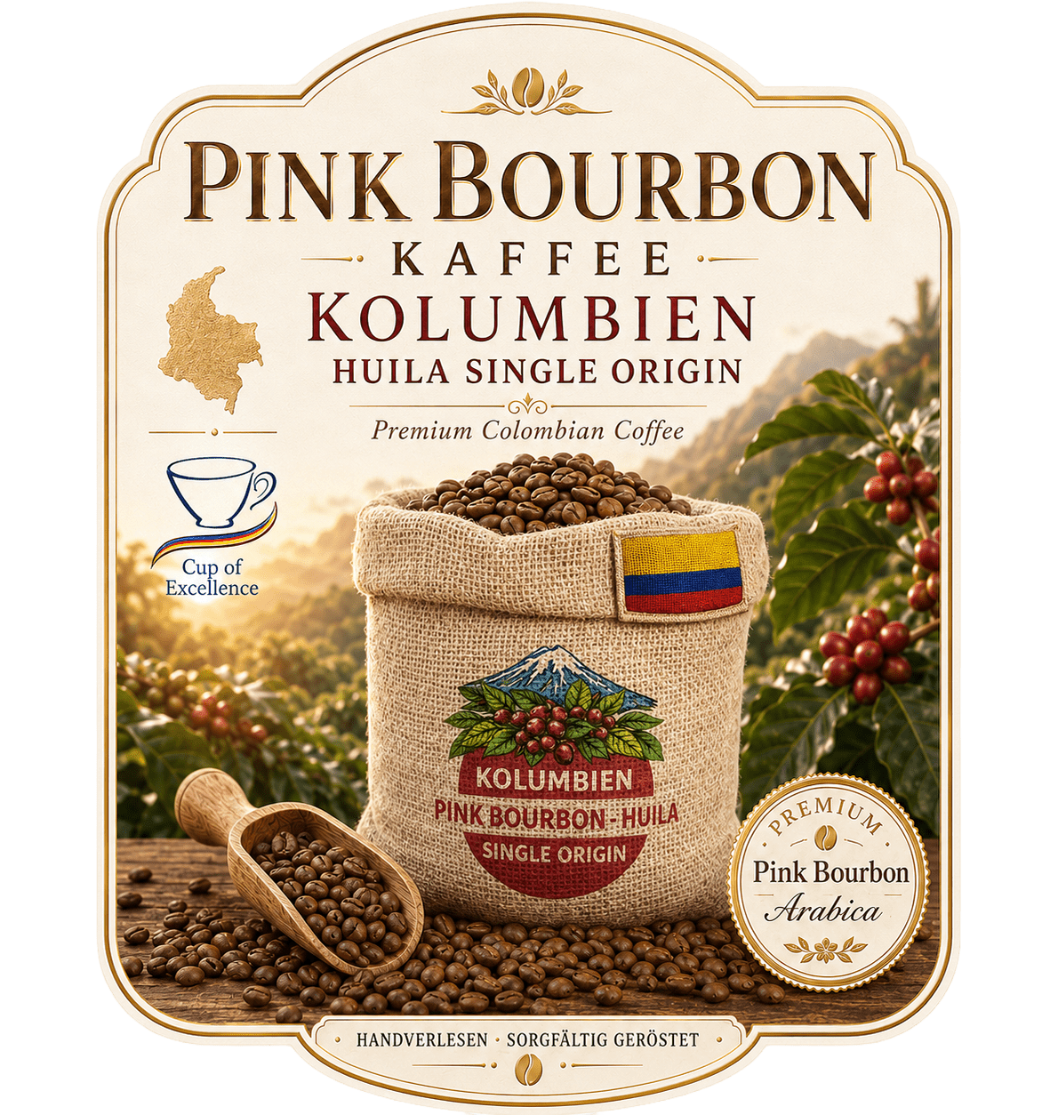 Colombia Pink Bourbon – Huila Single Origin