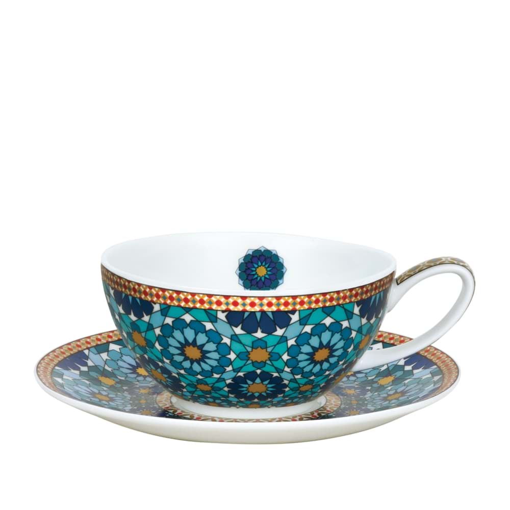 Dunoon Tea Cup & Saucer Set Ishtar